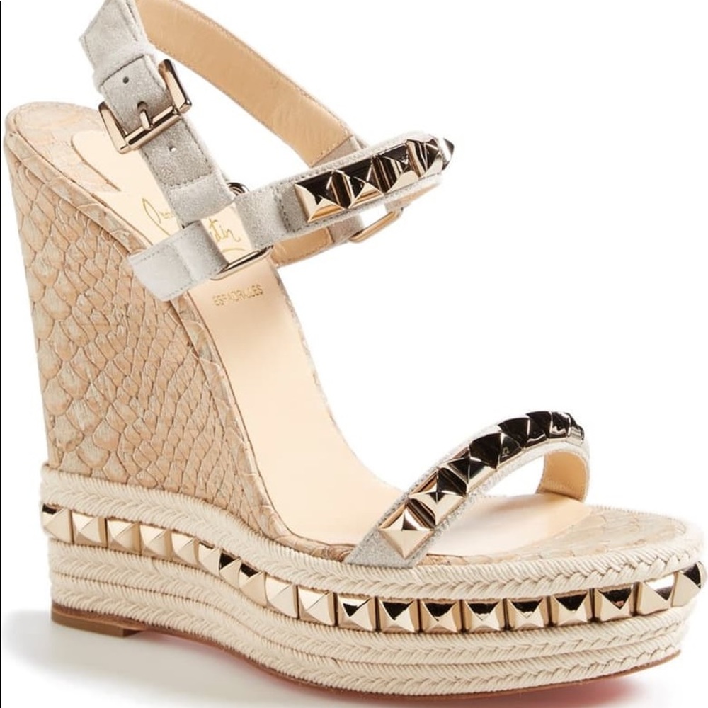 Christian Louboutin Cataclou Wedge heels